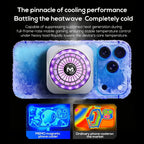 MEMO CX21 High Power 18W Magnetic Phone Cooler with Back Clip Semiconductor Ice Cooling Radiator for Mobile Gaming