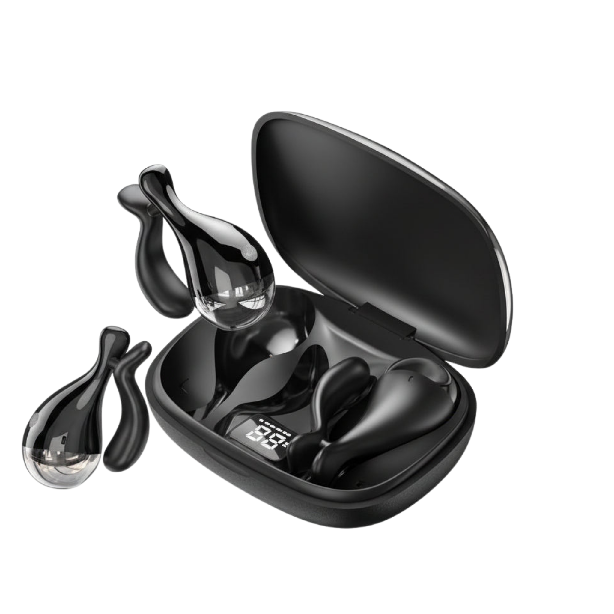 GIONEE JL007 Ear Clip Wireless Earbuds - Bluetooth 5.3 Type-C