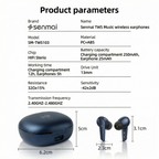 Senmai™ Earbuds Zero Lag for Gaming & Call | 50-Hour Play back time