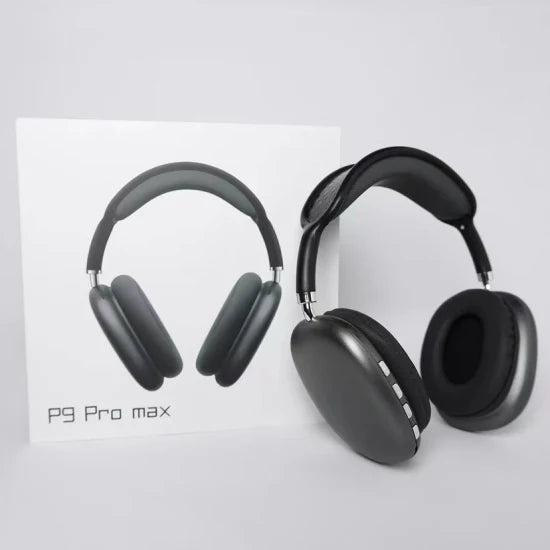 P9 Max Wireless Headphones with Built-in Mic & Deep Bass (Multi-Color)