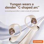 GIONEE JL012 OWS Open Ear Wireless Earbuds - Soft Comfortable Bluetooth