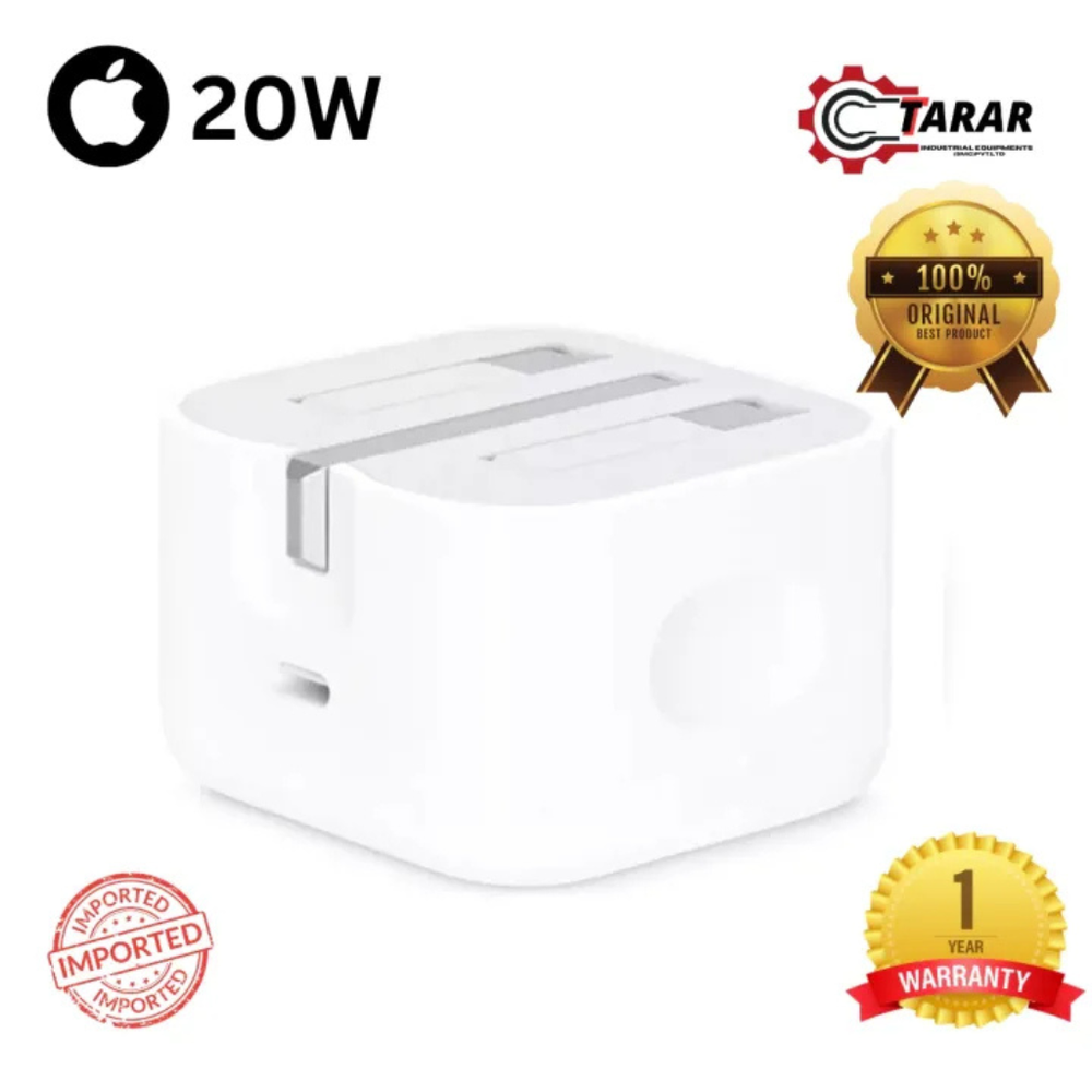Apple Mercantile Premium 20W Type-C Fast Charger Adapter – 1 Year Warranty