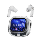 Air Max LCD Display Transparent Earbuds