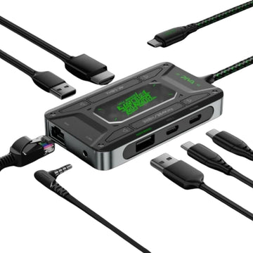 PIVA DS7 Pro Gaming Dock Type-C compatible with any Type-C Device (Streaming Version)