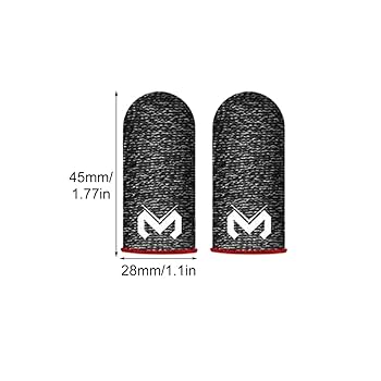 Memo FS01 Pro Gaming Finger Sleeves: Anti-Sweat, Ultra-Thin, High Sensitivity for Mobile FPS