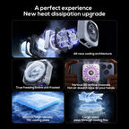 MEMO CX21 High Power 18W Magnetic Phone Cooler with Back Clip Semiconductor Ice Cooling Radiator for Mobile Gaming