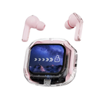 Air Max LCD Display Transparent Earbuds