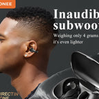 GIONEE JL007 Ear Clip Wireless Earbuds - Bluetooth 5.3 Type-C