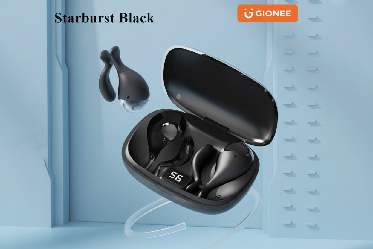 GIONEE JL007 Ear Clip Wireless Earbuds - Bluetooth 5.3 Type-C
