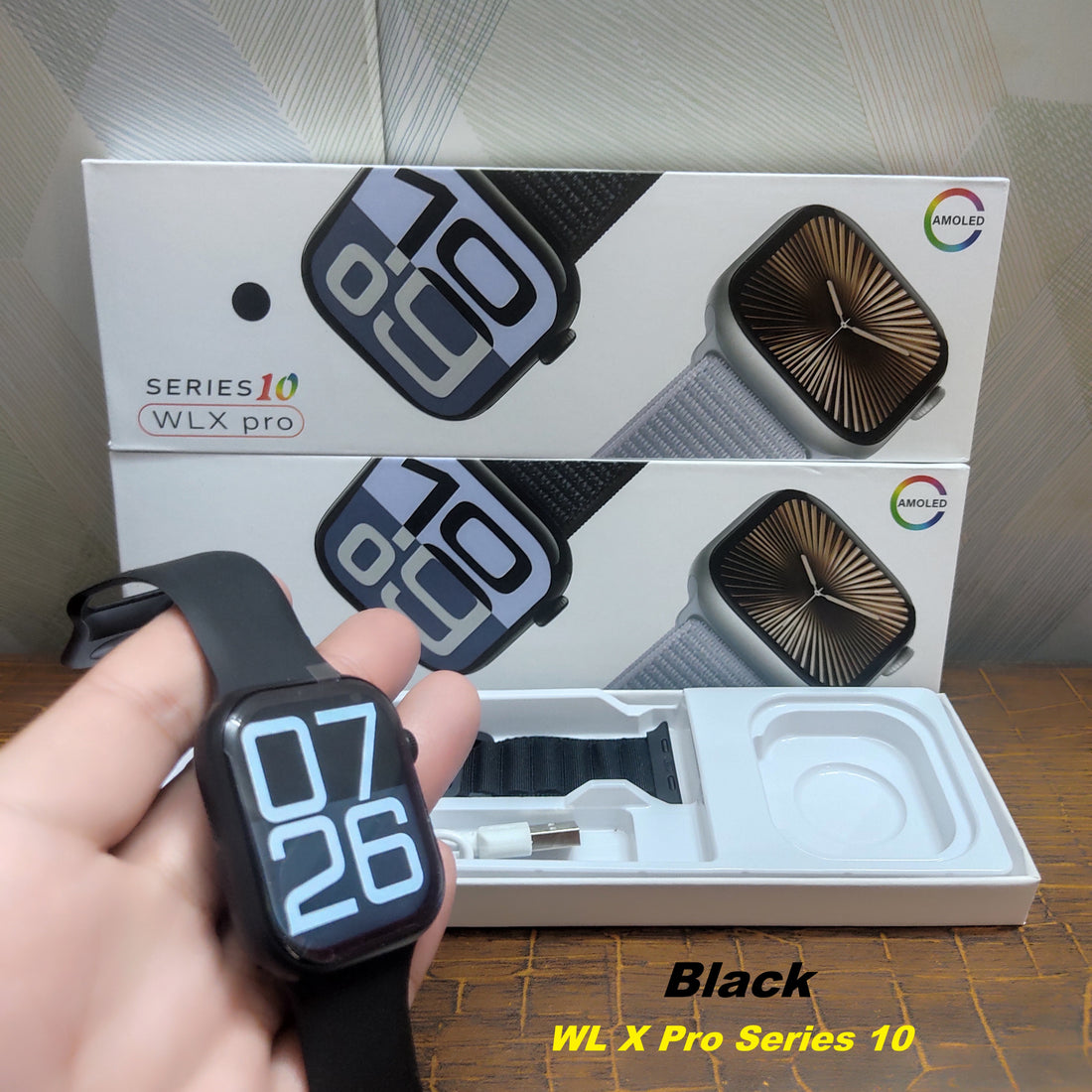 X10 Pro Max Series 10 Elegant Smartwatch (49mm) - HD Display, Wireless Charging, Bluetooth - Premium Smartwatch for Men & Women