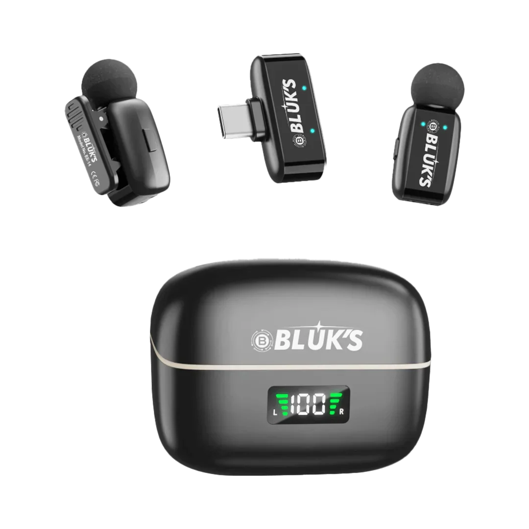 BX-14 Wireless Bluetooth Microphone ANC