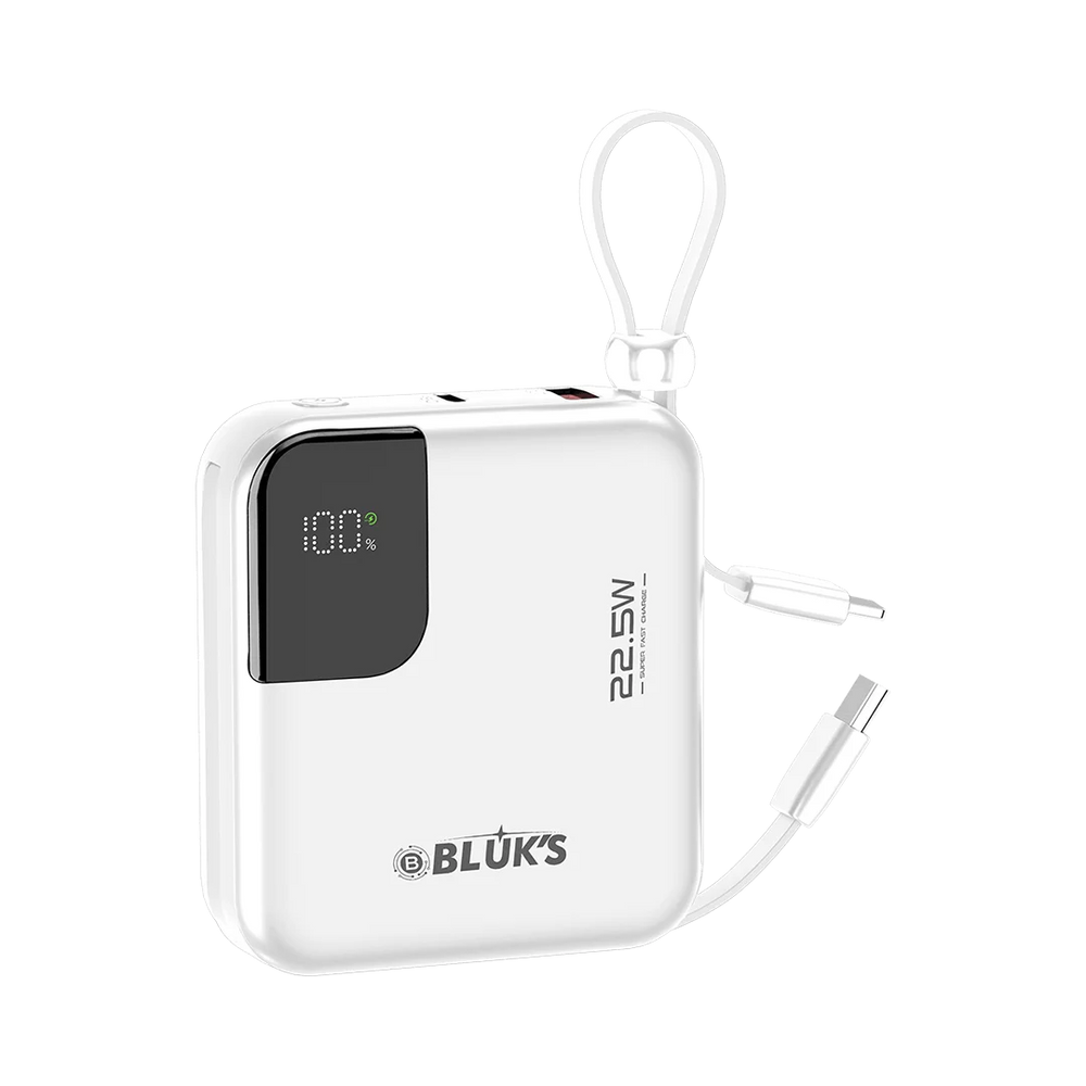 BX-208 10,000mAh Power Bank  Stylish & Pocket-Friendly