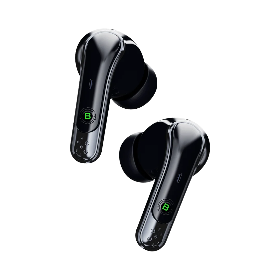 BX-600 Quad-Mic ANC + ENC AirBuds with 2.4G Dongle
