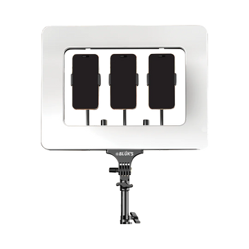 BX-713 3-in-1 Smart Phone Holder &amp; StudioGlow LED Ring Light
