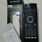 Byte Max 3 Pro – 4in1 Air Mouse Wireless Keyboard Remote Control with RGB Backlit & IR Learning for Android TV Box, Smart TV, PC