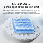 PIVA X30 27W Portable Quickly Cooling Phone Cooler Magnetic Mobile Cooling Fan for Gaming