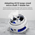 PIVA X30 27W Portable Quickly Cooling Phone Cooler Magnetic Mobile Cooling Fan for Gaming