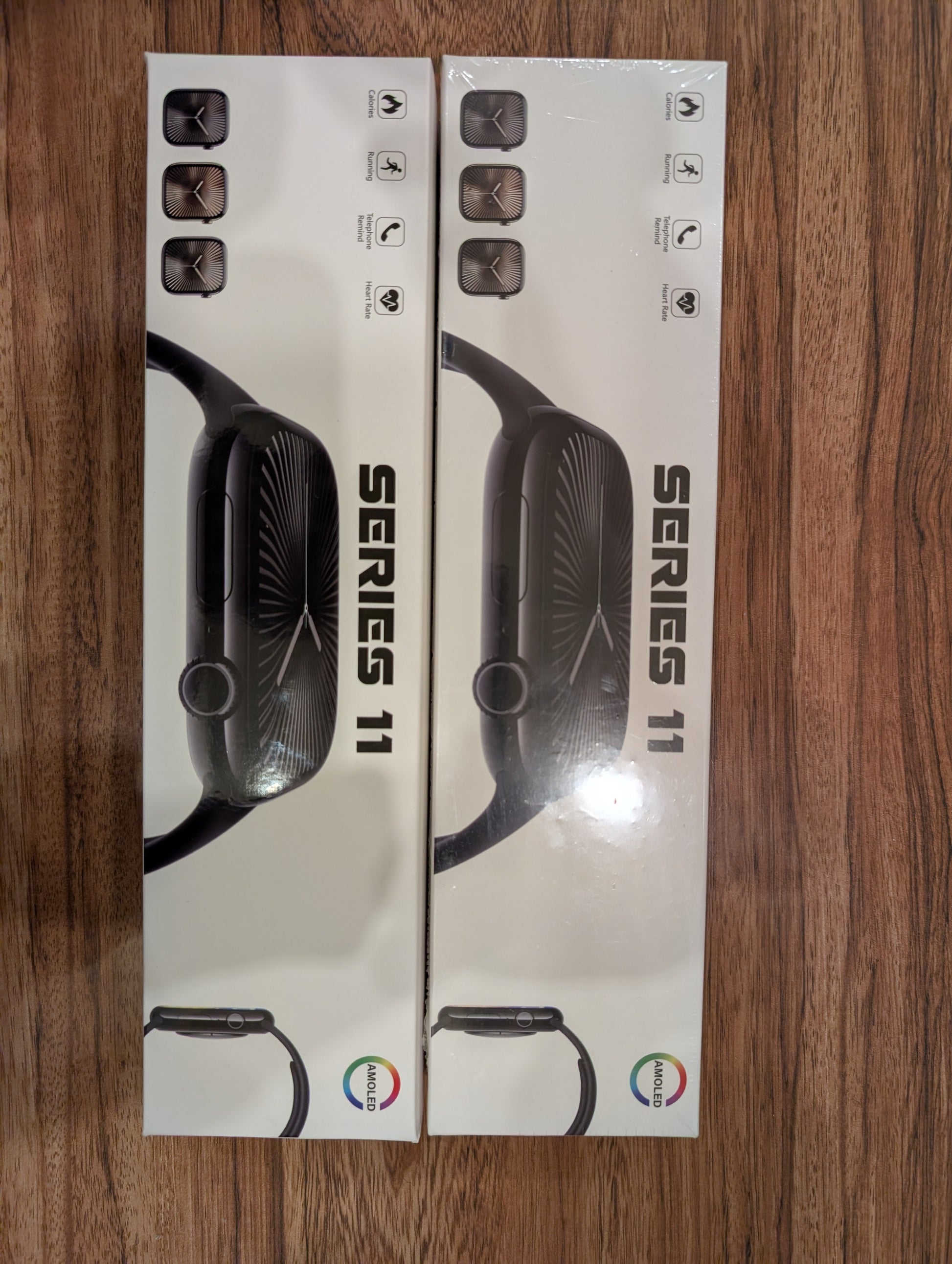 Series 11 Smartwatch (Apple Logo) – AMOLED Display | Butterfly Box (2026 Edition)