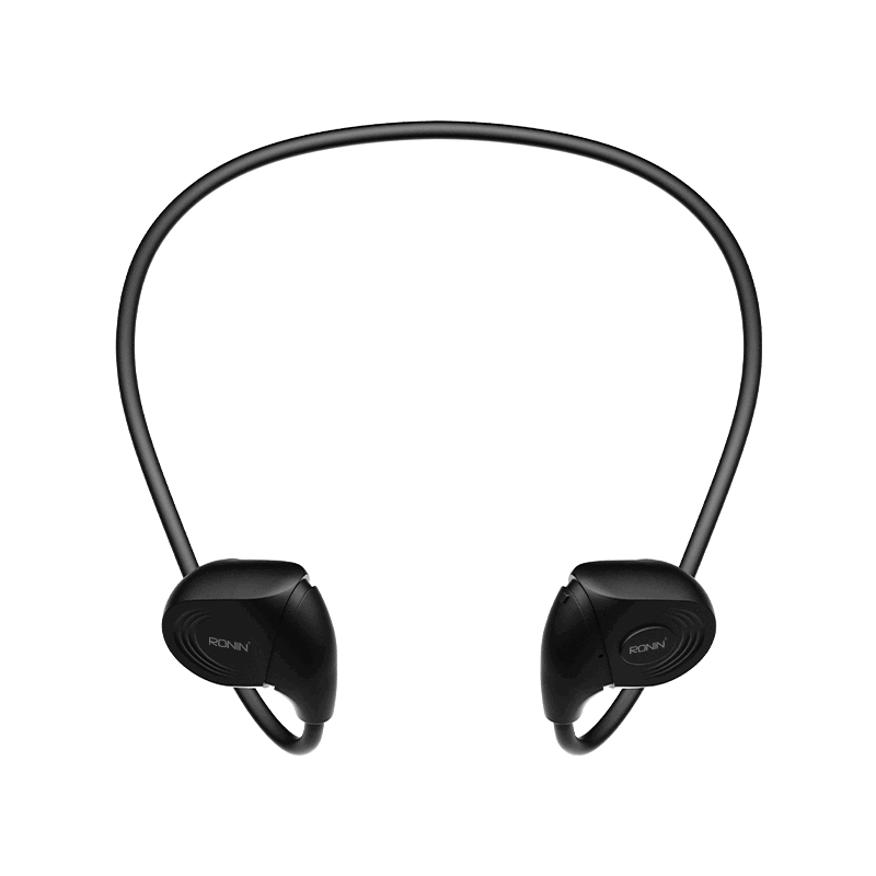 RONiN R-180 Bluetooth neckband, featuring a sleek and lightweight design with wireless connectivity for convenience.
