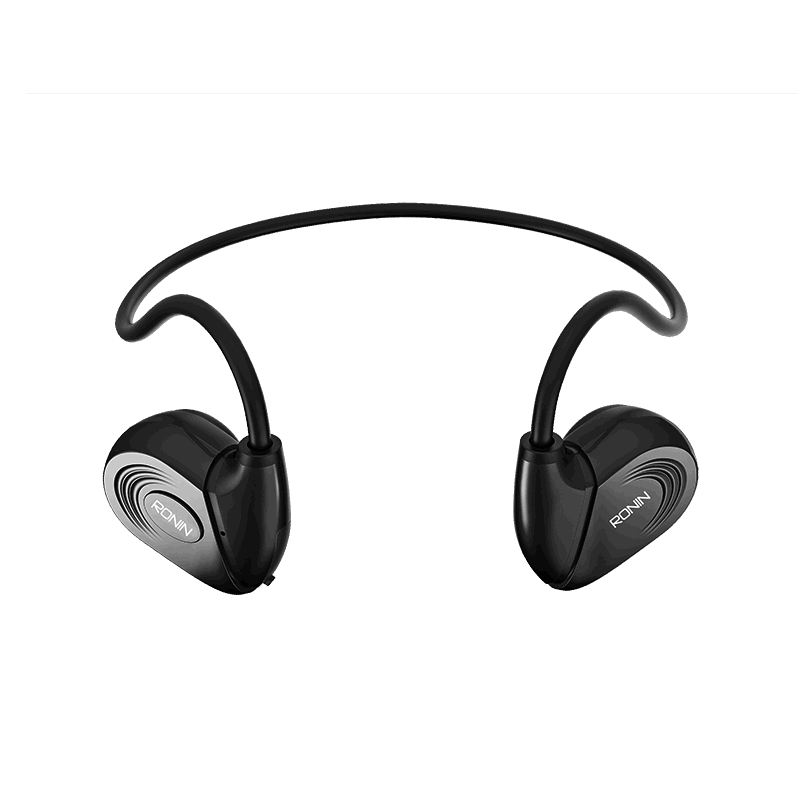RONiN R-180 earphones with Bluetooth connectivity, offering a reliable and portable audio solution