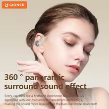 GIONEE JL012 OWS Open Ear Wireless Earbuds - Soft Comfortable Bluetooth