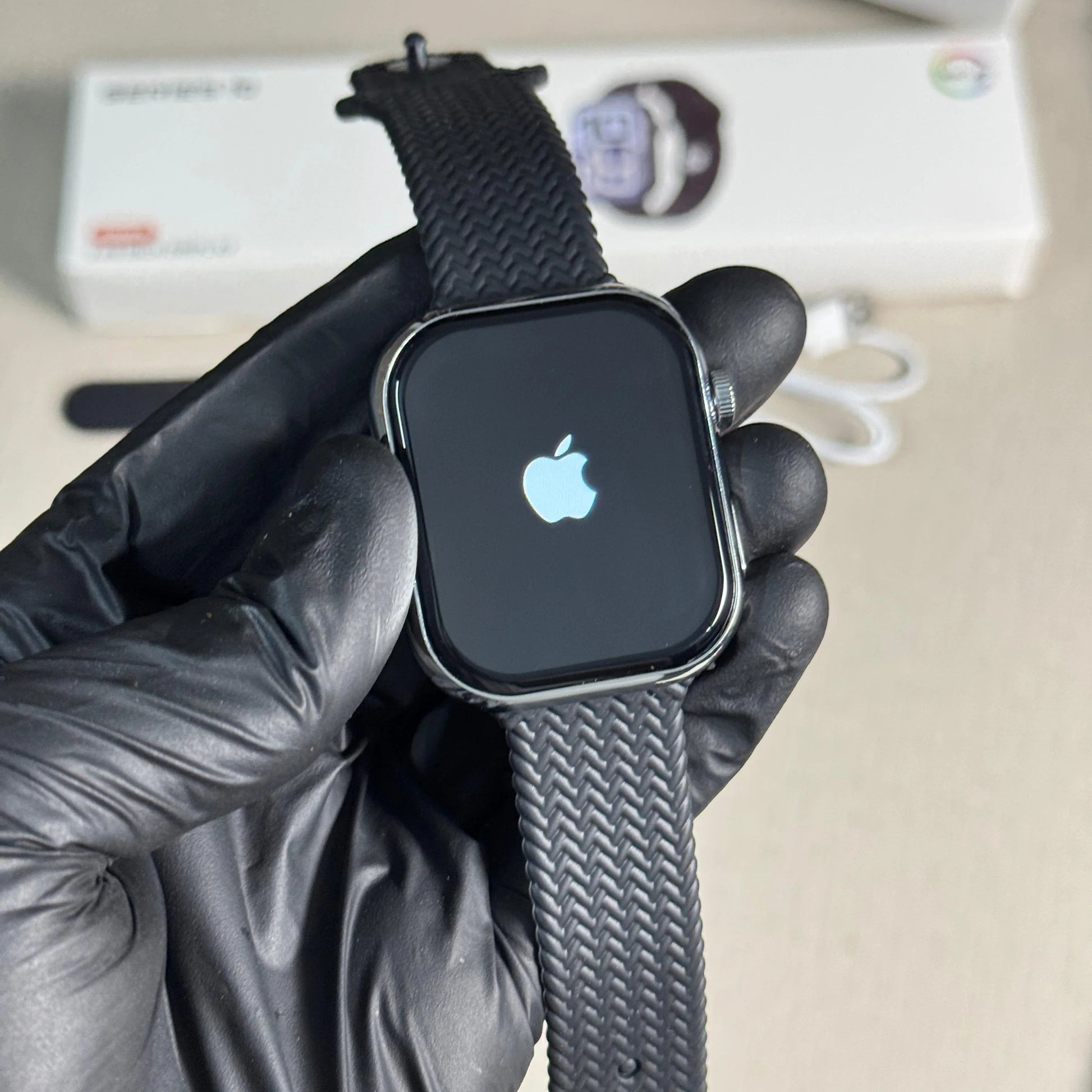 Series 11 Smartwatch (Apple Logo) – AMOLED Display | Butterfly Box (2026 Edition)