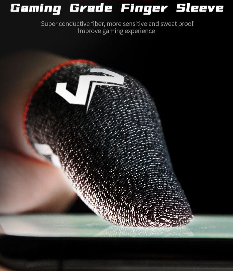 Memo FS01 Pro Gaming Finger Sleeves: Anti-Sweat, Ultra-Thin, High Sensitivity for Mobile FPS