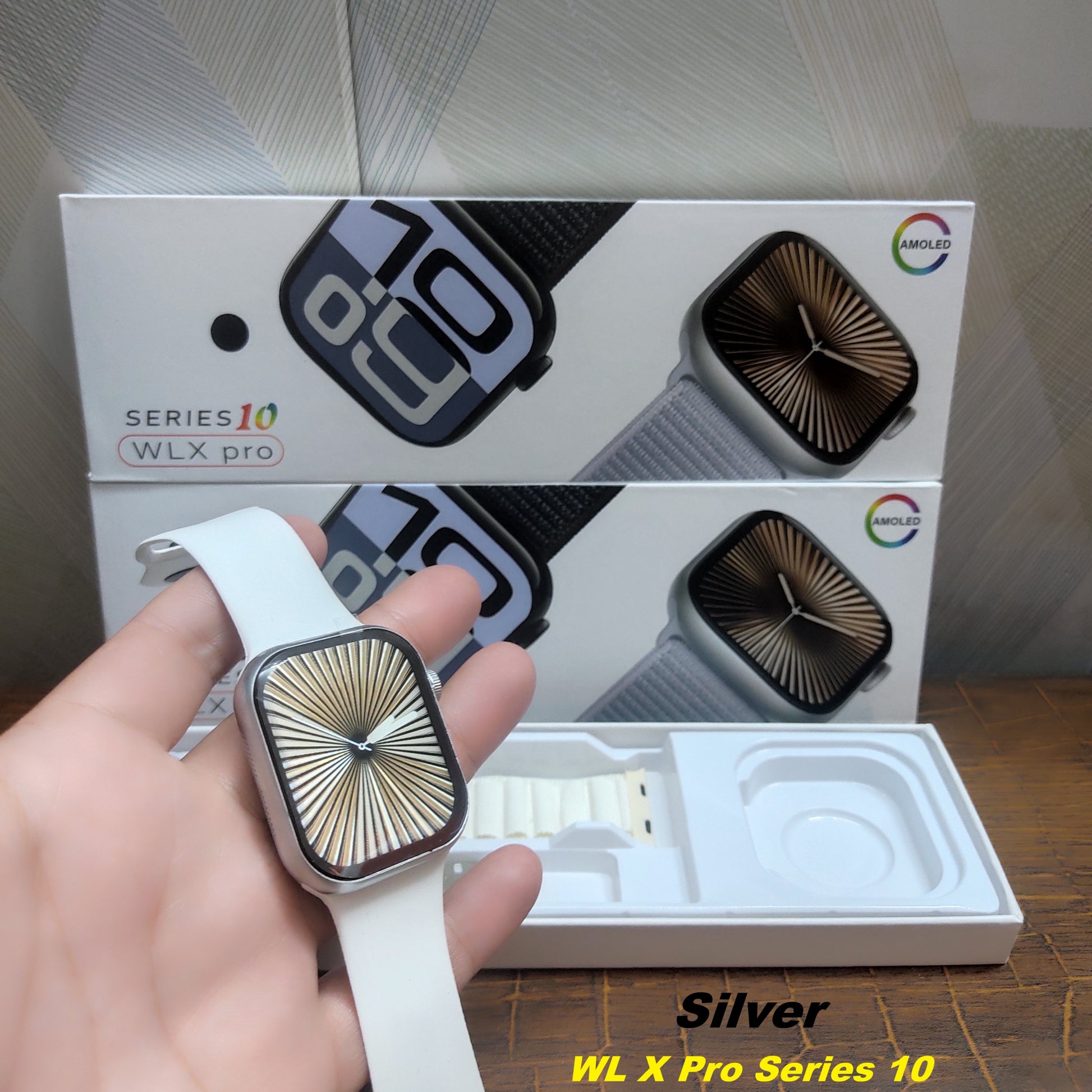 X10 Pro Max Series 10 Elegant Smartwatch (49mm) - HD Display, Wireless Charging, Bluetooth - Premium Smartwatch for Men & Women