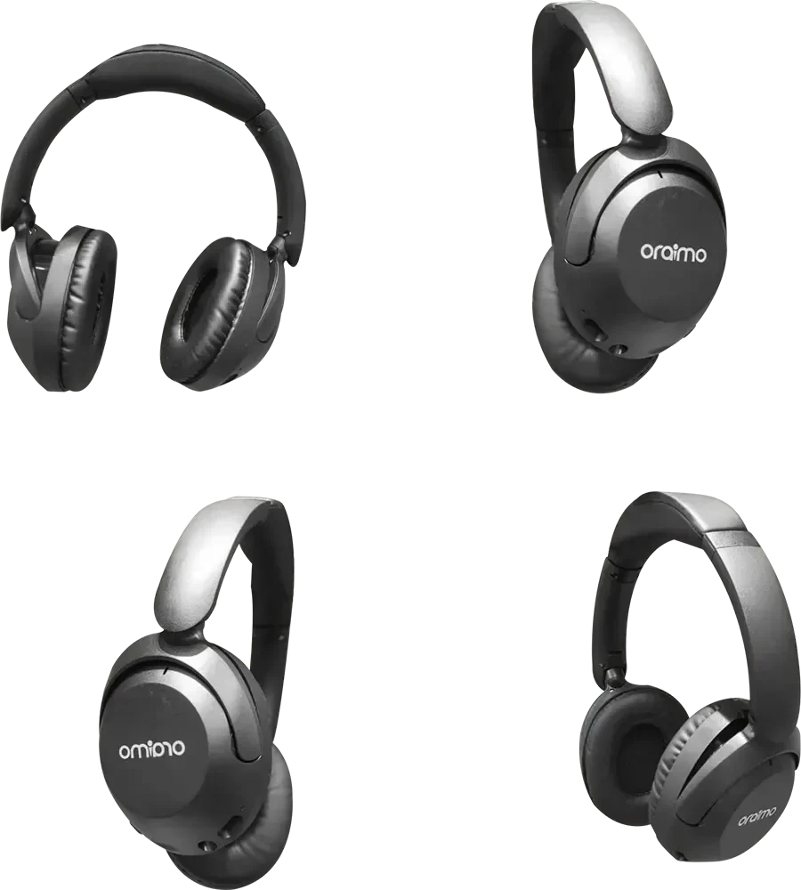 ORAIMO OR 520 Wireless Headphones - Rechargeable Type-C with SD Card