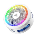 PIVA B3 25W Gaming Mobile Cooling Fan Colorful Led Light Semiconductor Mobile Phone Cooler Magnetic and Rotatable Clip for PUBG