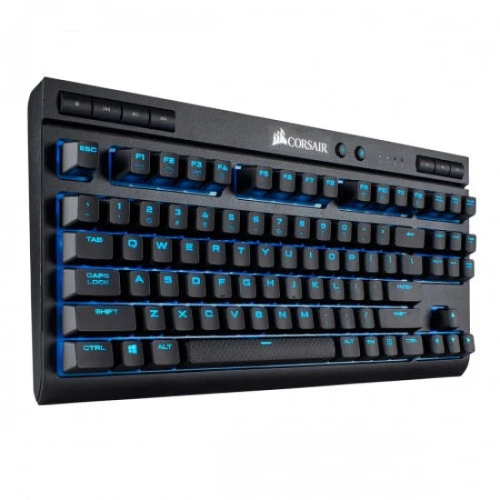 Corsair K63 Compact Mechanical Gaming Keyboard - Bluetooth Only - Backlit Blue LED - Linear & Quiet - Cherry MX Red